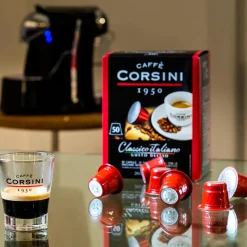 Caffè Corsini Koffiecups Classico Italiano Gusto - voor Nespresso - 50 capsules