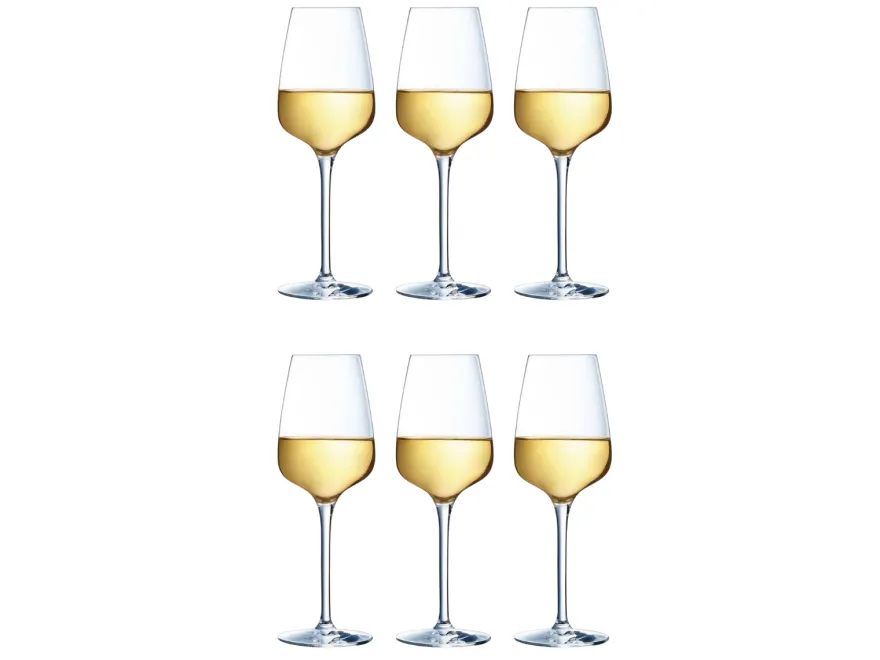 Chef & Sommelier Witte Wijnglazen Sublym - 250 ml - 6 stuks