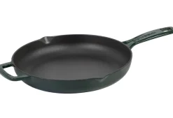 Combekk Koekenpan Skillet Classic Gietijzer Holly Green ø 26 cm - geëmailleerde anti-aanbaklaag