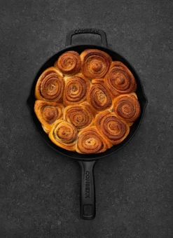 Combekk Pannenset Gietijzer Zwart 3-delig - Braadpan ø 24, 28 cm & Koekenpan ø 26 cm