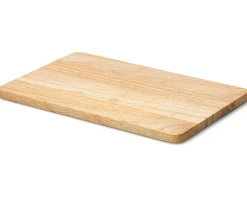 Continenta Houten Snijplank - Rubberhout - 29 x 18.5 cm