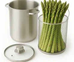 Cookinglife Aspergepan / Pastapan- RVS - ø 16 cm / 4.0 liter