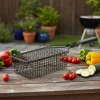 Cookinglife BBQ Grillmand Fire & Flavour 24 x 14 x 9 cm - Non-Stick Metaal