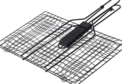 Cookinglife BBQ Hamburgergrill Fire & Flavour 32.5 x 22 cm - Non-Stick Metaal