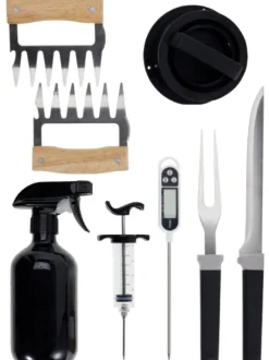 Cookinglife BBQ Pitmaster Set - 8-Delig - Complete Grillset voor Vlees & Groenten
