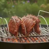 Cookinglife BBQ Sparerib Rek Fire & Flavour - Hittebestendig Staal - Grillen van Vlees en Gevogelte