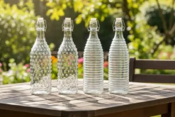 Cookinglife Beugelflessen Dots & Lines - 1 Liter - 4 stuks