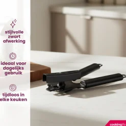 Cookinglife Blikopener Zwart 22 cm