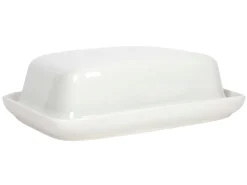 Cookinglife Botervloot Wit Porselein 17.5 x 13 cm