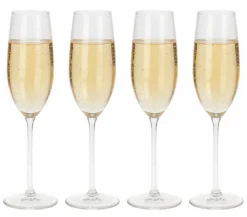 Cookinglife Champagneglazen Solare 210 ml - 4 Stuks