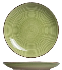 Cookinglife Dinerborden Delice Groen ø 26.5 cm - 6 stuks