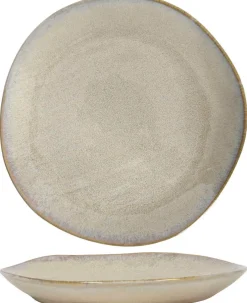 Cookinglife Dinerborden Linen Beige ø 27 cm – 6 stuks