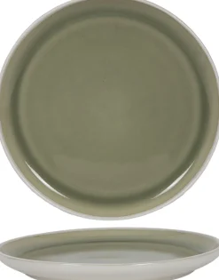 Cookinglife Dinerborden Mos Groen ø 27 cm - 6 Stuks