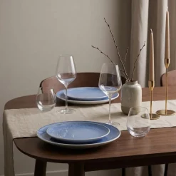 Cookinglife Dinerborden Nola Blauw ø 27 cm – 6 stuks