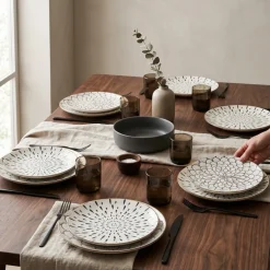 Cookinglife Dinerborden Noria ø 27 cm - 6 stuks