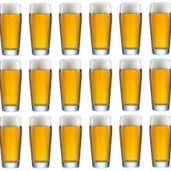Cookinglife Duitse Bierglazen Willybecher 330 ml - 18 stuks