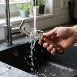 Cookinglife Dunschiller & Juliennesnijder - Hout - Multifunctioneel 3-in-1