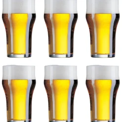 Cookinglife Engelse Bierglazen Nonic 340 ml - 6 stuks