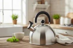 Cookinglife Fluitketel RVS 2.5 Liter - Waterkoker voor Thee en Koffie