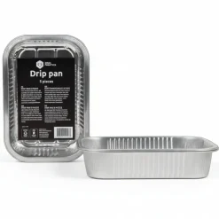 Cookinglife Grill BBQ Aluminium Bakjes / BBQ Grill Tray - 22 x 15 cm - 15 stuks