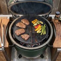 Cookinglife Grill Halve Maan Rooster Gietijzer - Geschikt voor 46 cm Kamado's