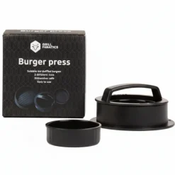 Cookinglife Grill Hamburgerpers / Burger Press - 2 maten - ø 10.5 cm & 6.5 cm