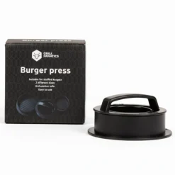 Cookinglife Grill Hamburgerpers / Burger Press - 2 maten - ø 10.5 cm & 6.5 cm