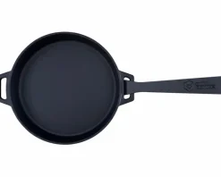 Cookinglife Grill Koekenpan / Skillet Gietijzer ø 25 cm - Afneembaar handvat