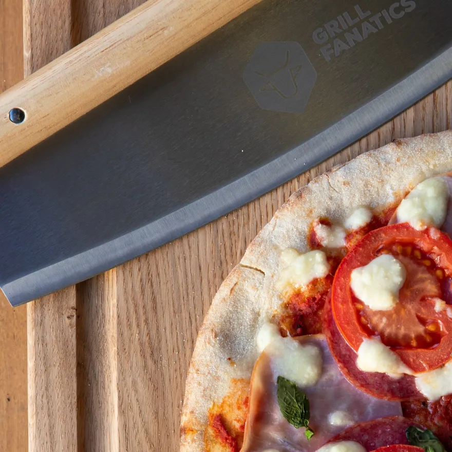 Cookinglife Grill Pizzasnijder / Pizzames - 35 cm