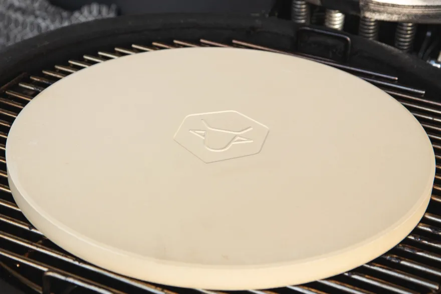 Cookinglife Grill Pizzasteen met houder ø 38 cm