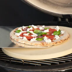 Cookinglife Grill Pizzasteen met houder ø 38 cm