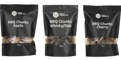 Cookinglife Grill Rookhout Startset - BBQ Smaakmix - Appel, Whiskey Eik & Kers Chunks