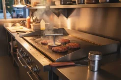 Cookinglife Grill Smashburger Kit / Smashburger Press, BBQ Spatel & Rub Shaker