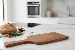 Cookinglife Houten Snijplank / Serveerplank Acaciahout 42 x 17 cm - Houten Plank voor Snijden en Serveren