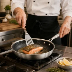 Cookinglife Koekenpannenset HexaCook - Hybride Pan 2-Delig ø 24 & 28 cm - NON STICK - geschikt voor alle warmtebronnen - keramische anti-aanbaklaag