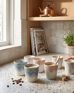 Cookinglife Koffiekopjes / Senseo Kopjes - Mist 200 ml - 6 stuks