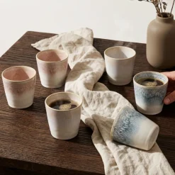 Cookinglife Koffiekopjes / Senseo Kopjes - Mist 200 ml - 6 stuks