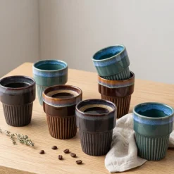 Cookinglife Koffiekopjes / Senseo kopjes - Horizon - 200 ml - 6 stuks