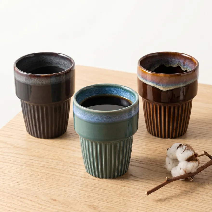 Cookinglife Koffiekopjes / Senseo kopjes - Horizon - 200 ml - 6 stuks
