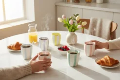 Cookinglife Koffiekopjes / Senseokopjes Spring Vibes 180 ml - 6 stuks