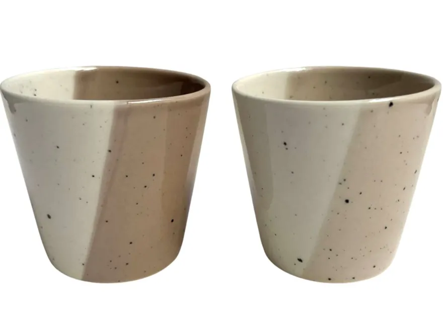 Cookinglife Koffiekopjes / Senseo Kopjes - Leem 200 ml - 6 Stuks
