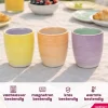 Cookinglife Koffiekopjes / Senseo Kopjes - Pastel Harmony 180 ml - 6 Stuks