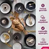 Cookinglife Koffiekopjes / Senseo Kopjes - Delice Grijs 180 ml - 6 stuks