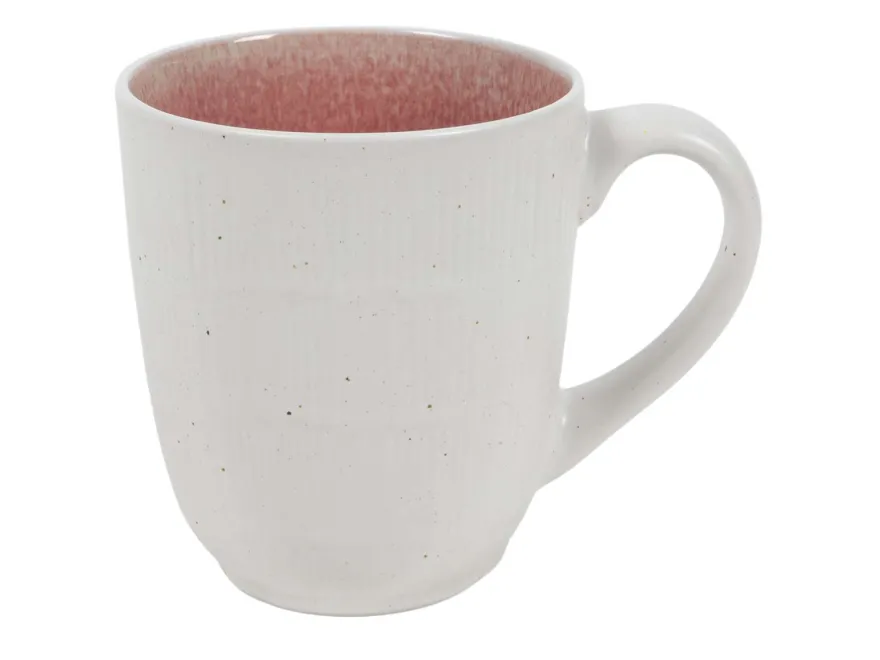 Cookinglife Koffiemokken Nola Roze 330 ml – 6 stuks