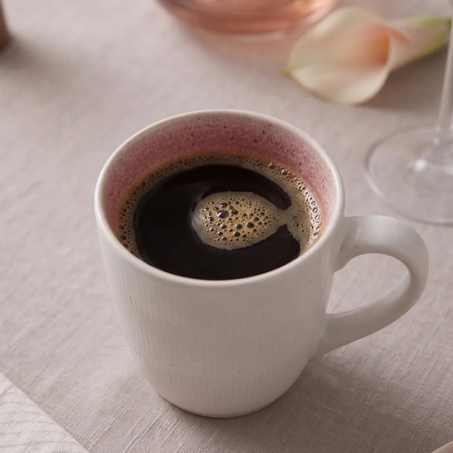 Cookinglife Koffiemokken Nola Roze 330 ml – 6 stuks