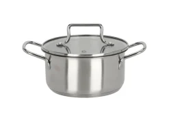 Cookinglife Kookpan Essential Steel RVS Ø 16 cm - 1.3 liter - geschikt voor alle warmtebronnen