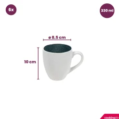 Cookinglife Mokken Belize 330 ml - 6 stuks