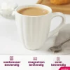 Cookinglife Mokken Cardida Off White 350 ml - 6 Stuks