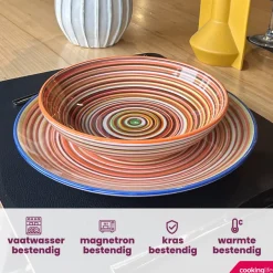 Cookinglife Mokken Rhythm & Lines 340 ml - 4 Stuks