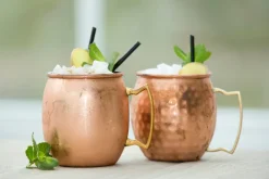Cookinglife Moscow Mule Cocktailbekers - Koper - 500 ml - 6 Stuks